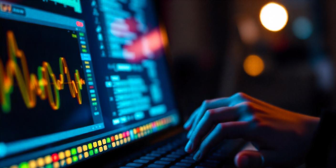 I+D+i Imagen de manos trabajando en un ordenador en proyectos de investigación y desarrollo